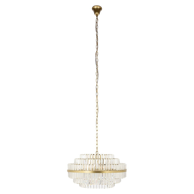 Hanglamp Desire medium (Brushed Gold) van Richmond Interiors – Luxe comfort op maat van PureWonen. Vraag naar de beste prijs.