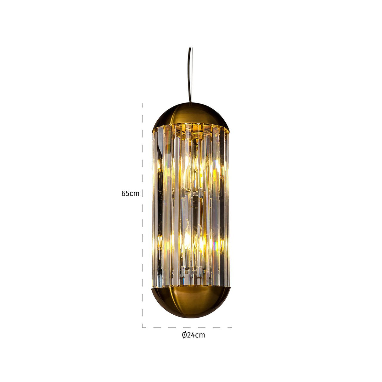 Hanglamp Sila (Bronze) van Richmond Interiors – Luxe comfort op maat van PureWonen. Vraag naar de beste prijs.