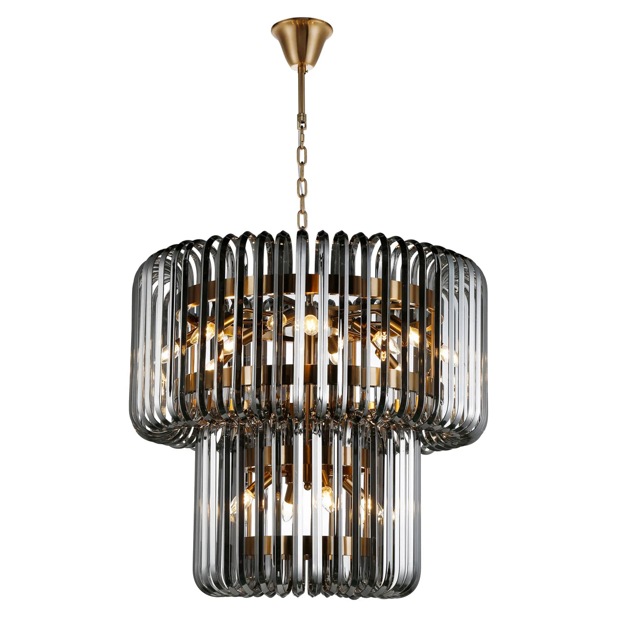 Hanglamp Bryon smoke