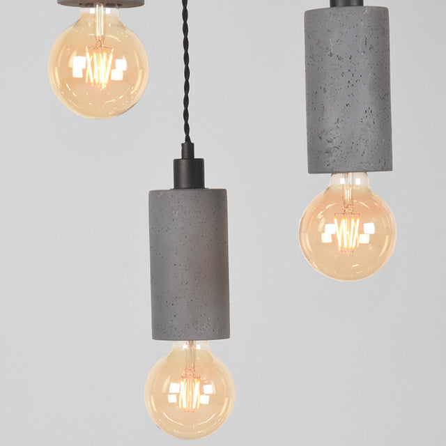 LABEL51 Hanglamp Fresco - Concrete - Beton - 3-Lichts van LABEL51 - laagste prijs offerte van PureWonen