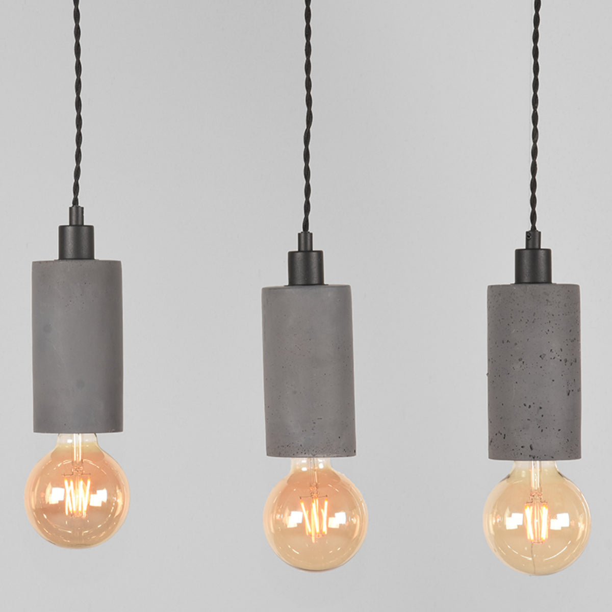 LABEL51 Hanglamp Fresco - Concrete - Beton - 5-Lichts van LABEL51 – Luxe comfort op maat van PureWonen. Vraag naar de beste prijs.