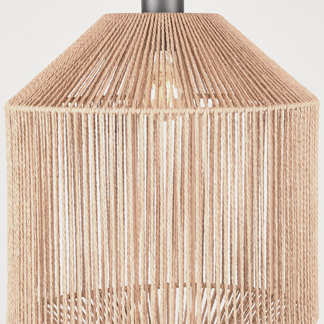 LABEL51 Hanglamp Ibiza - Naturel - Jute - 1-Lichts Cilinder van LABEL51 - laagste prijs offerte van PureWonen
