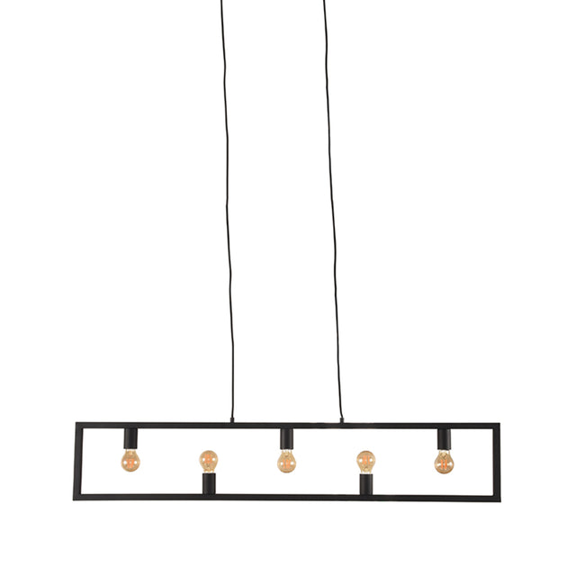 LABEL51 Hanglamp Quadrato - Zwart - Metaal van LABEL51 – Luxe comfort op maat van PureWonen. Vraag naar de beste prijs.