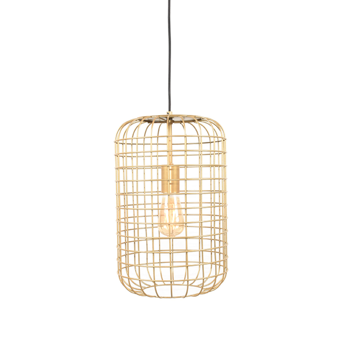LABEL51 Hanglamp Solido - Goud - Metaal - 1-Lichts van LABEL51 – Luxe comfort op maat van PureWonen. Vraag naar de beste prijs.
