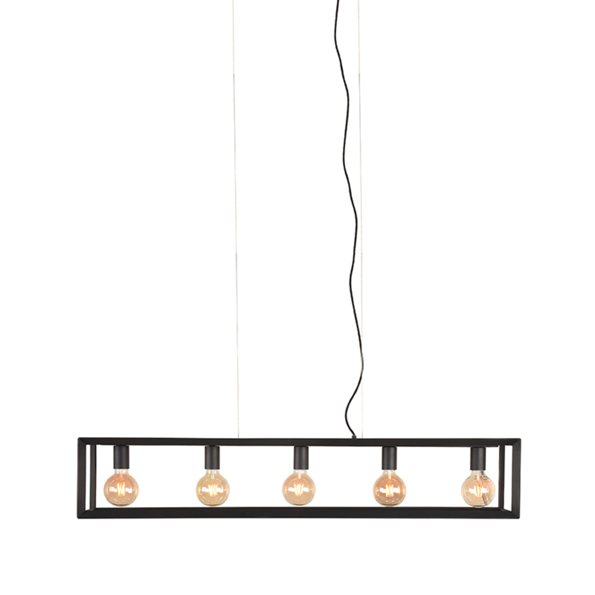 LABEL51 Hanglamp Tetto - Zwart - Metaal van LABEL51 - laagste prijs offerte van PureWonen
