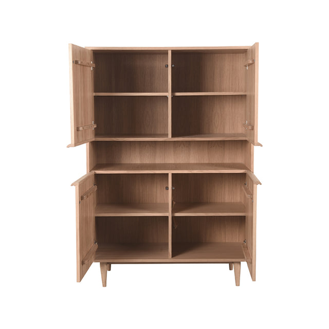 LABEL51 Bergkast Jule - Naturel - Eiken - Hoge Kast van LABEL51 – Luxe comfort op maat van PureWonen. Vraag naar de beste prijs.