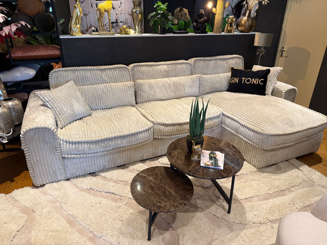 Model J Ribcord Lounge Bank - 320cm Breed