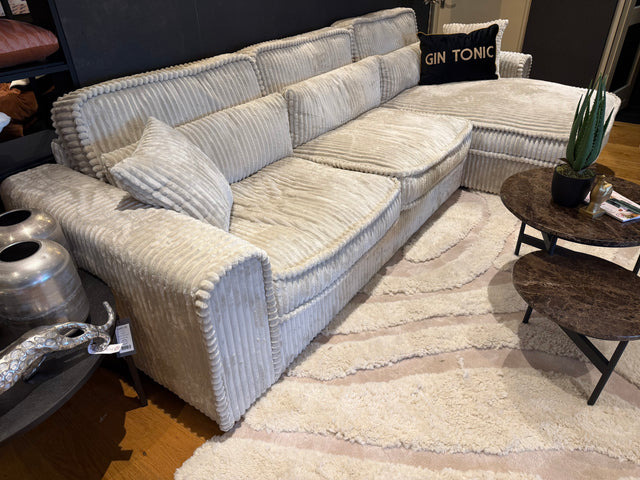 Model J Ribcord Lounge Bank - 320cm Breed