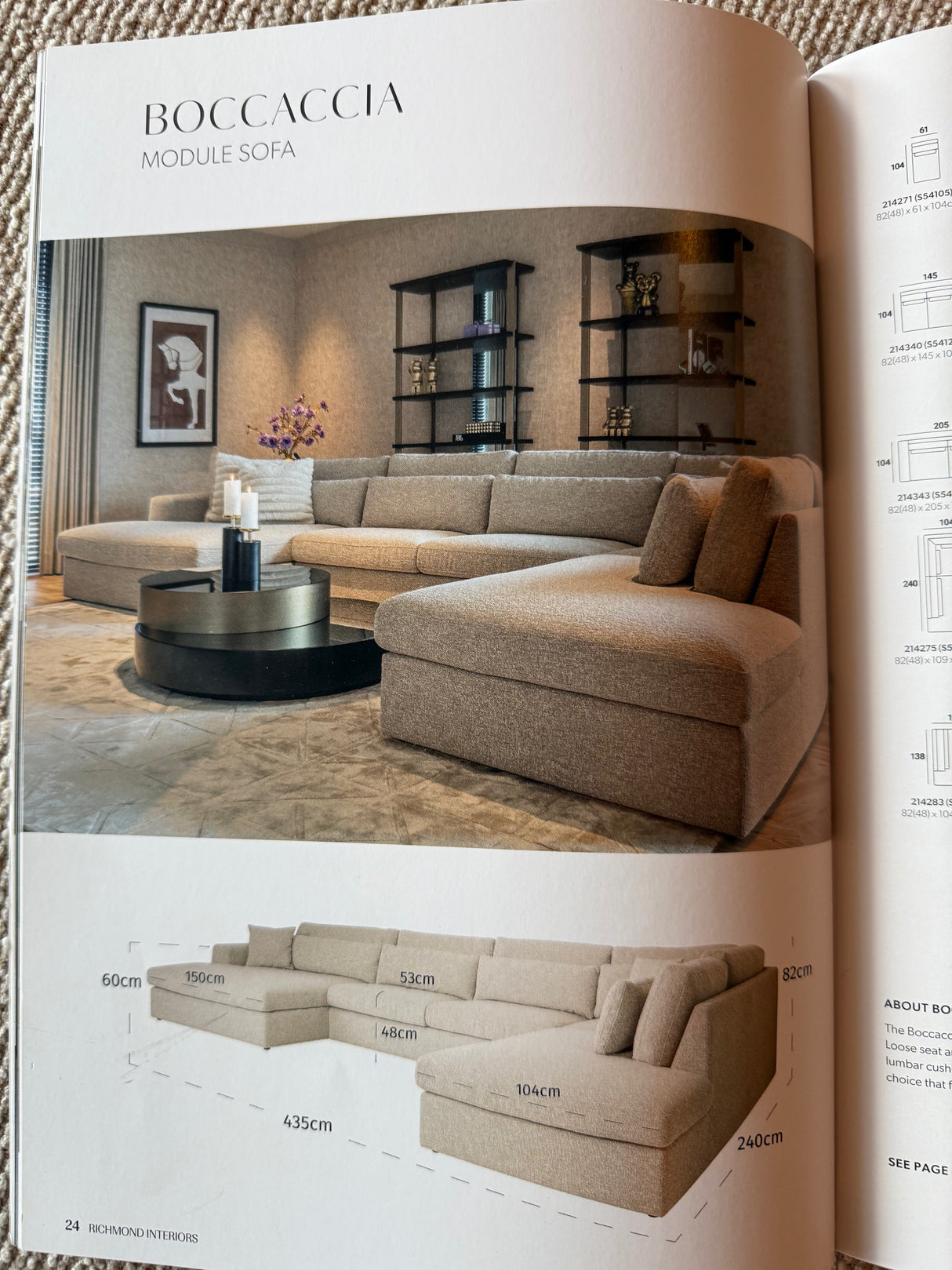 Richond showroom bank Boccaccia