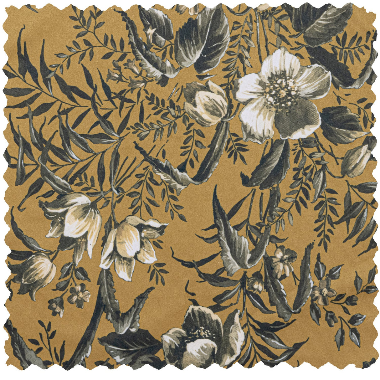 Vogue Eetkamerstoel Velvet Poppy Mosterd