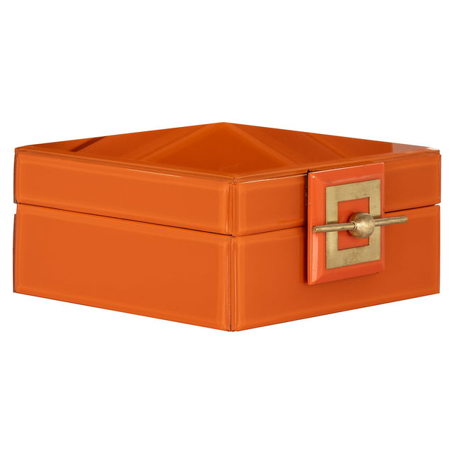 Juwelen box Bodine oranje klein van Richmond Interiors – Luxe comfort op maat van PureWonen. Vraag naar de beste prijs.