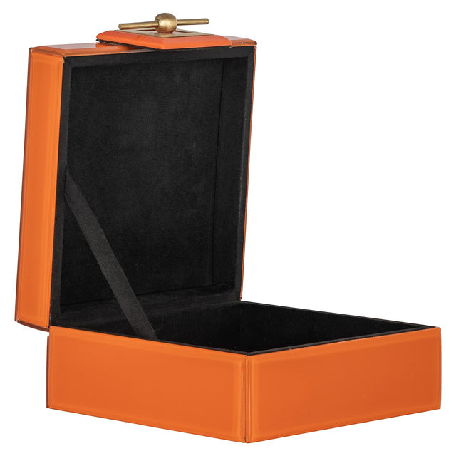 Juwelen box Bodine oranje klein van Richmond Interiors – Luxe comfort op maat van PureWonen. Vraag naar de beste prijs.