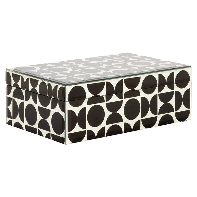 Juwelen box Vivian groot (Black) van Richmond Interiors – Luxe comfort op maat van PureWonen. Vraag naar de beste prijs.