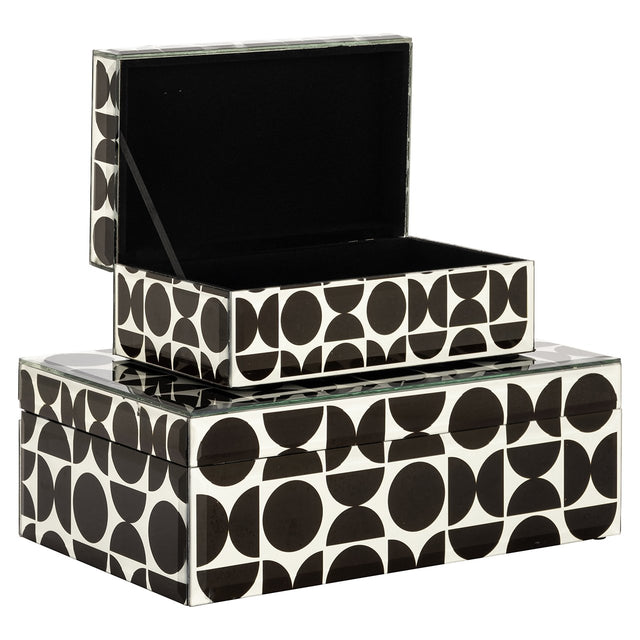 Juwelen box Vivian groot (Black) van Richmond Interiors – Luxe comfort op maat van PureWonen. Vraag naar de beste prijs.