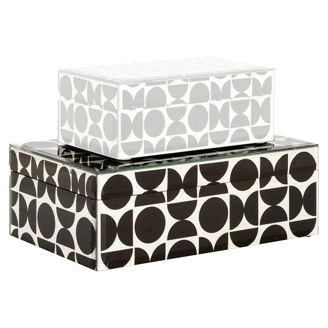 Juwelen box Vivian groot (Black) van Richmond Interiors – Luxe comfort op maat van PureWonen. Vraag naar de beste prijs.