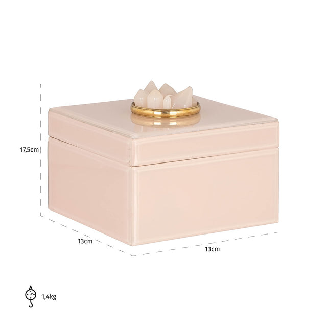 Opbergbox Jalisa (Pink) van Richmond Interiors – Luxe comfort op maat van PureWonen. Vraag naar de beste prijs.