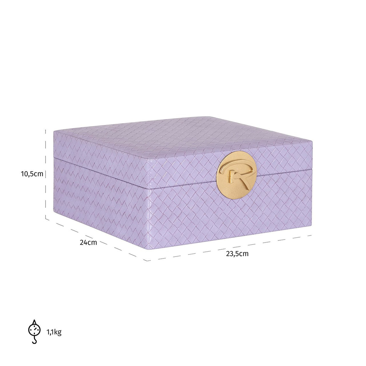 Sieradendoos Joelle groot (Purple) van Richmond Interiors – Luxe comfort op maat van PureWonen. Vraag naar de beste prijs.