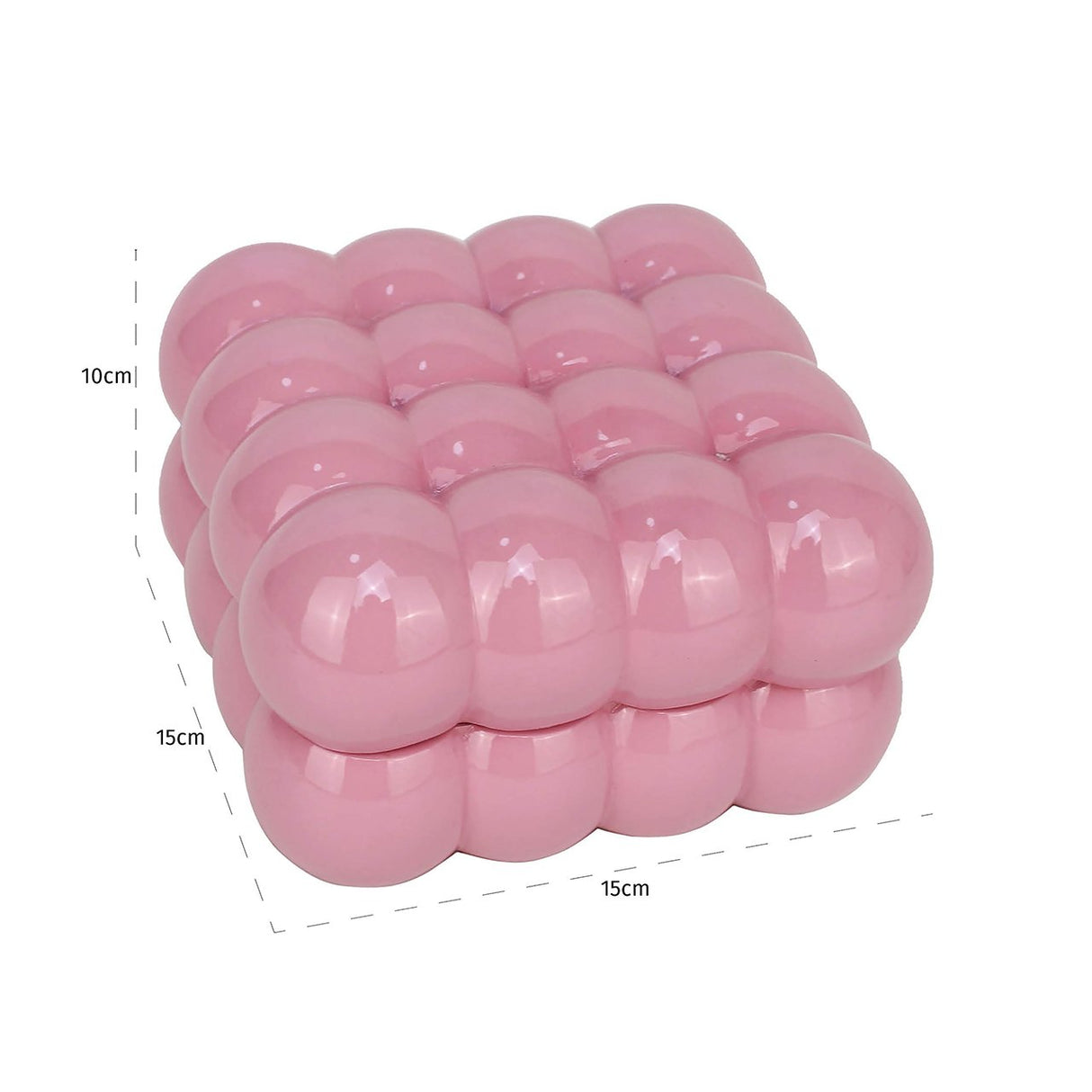 Opbergbox Cece roze klein (Pink) van Richmond Interiors – Luxe comfort op maat van PureWonen. Vraag naar de beste prijs.
