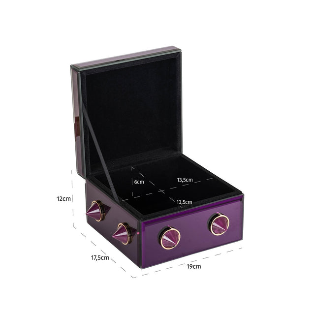 Opbergbox Jelia paars (Purple) van Richmond Interiors – Luxe comfort op maat van PureWonen. Vraag naar de beste prijs.