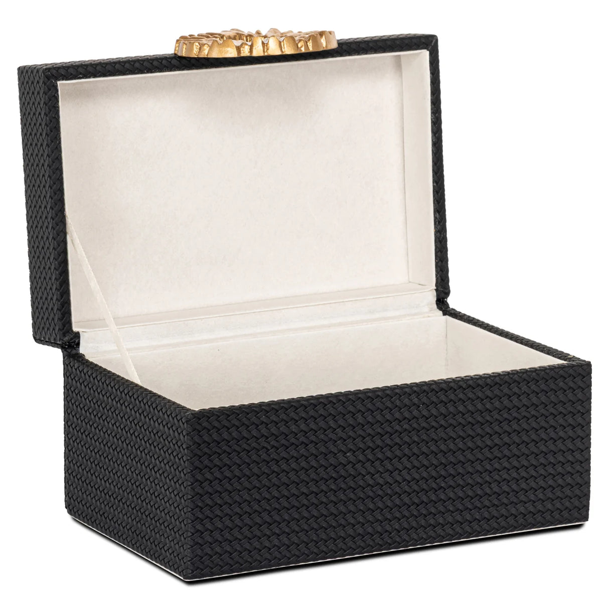 Opbergdoos Amal black/gold small