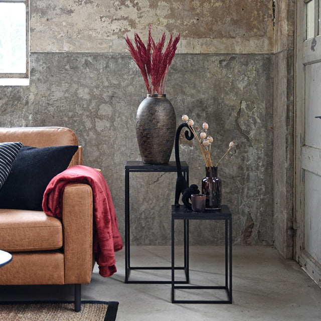 LABEL51 Bijzettafel Vintage - Zwart - Mangohout van LABEL51 - laagste prijs offerte van PureWonen