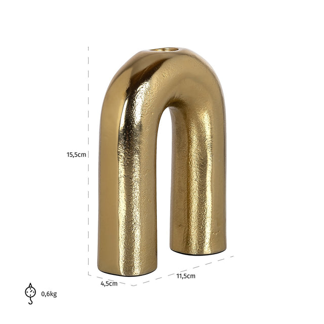 Kandelaar Rowin klein (Gold) van Richmond Interiors – Luxe comfort op maat van PureWonen. Vraag naar de beste prijs.