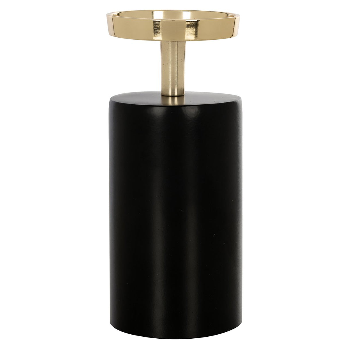 Kandelaar Caya klein (Black/gold) van Richmond Interiors – Luxe comfort op maat van PureWonen. Vraag naar de beste prijs.