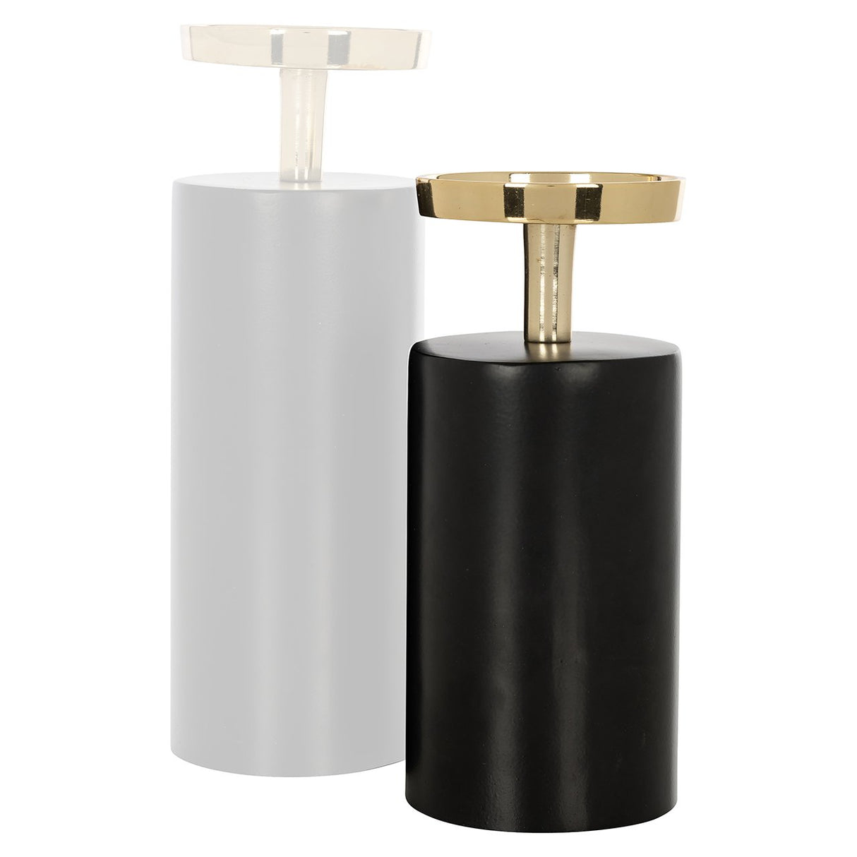 Kandelaar Caya klein (Black/gold) van Richmond Interiors – Luxe comfort op maat van PureWonen. Vraag naar de beste prijs.