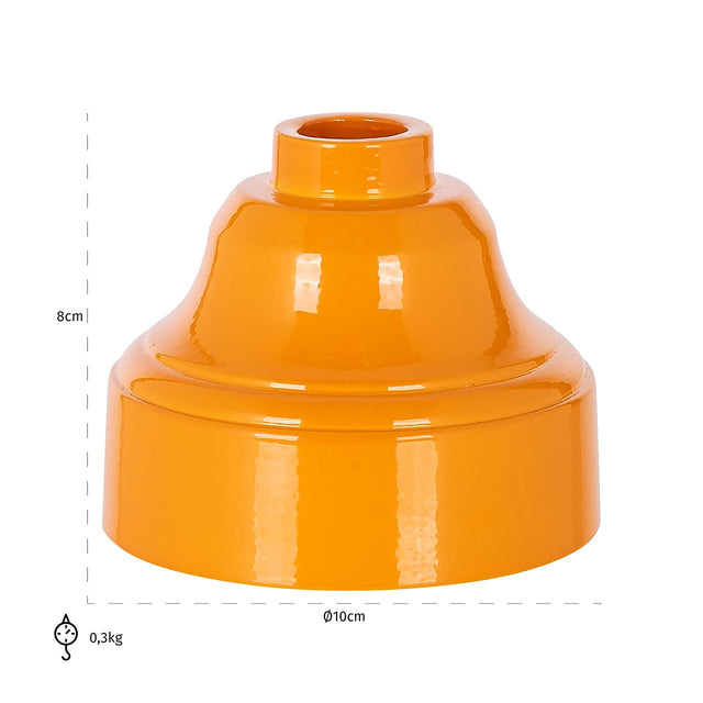 Kandelaar Dion oranje van Richmond Interiors – Luxe comfort op maat van PureWonen. Vraag naar de beste prijs.