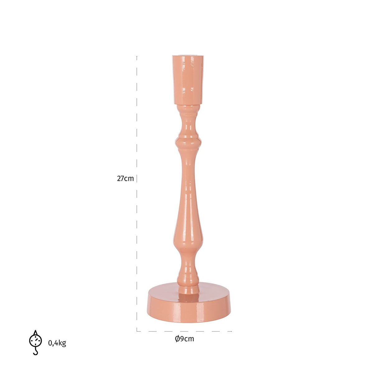 Kandelaar Raf groot (Pink) van Richmond Interiors – Luxe comfort op maat van PureWonen. Vraag naar de beste prijs.