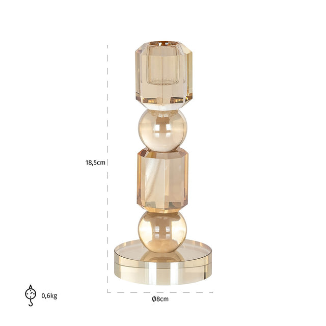 Kandelaar Meral klein (Brown) van Richmond Interiors – Luxe comfort op maat van PureWonen. Vraag naar de beste prijs.