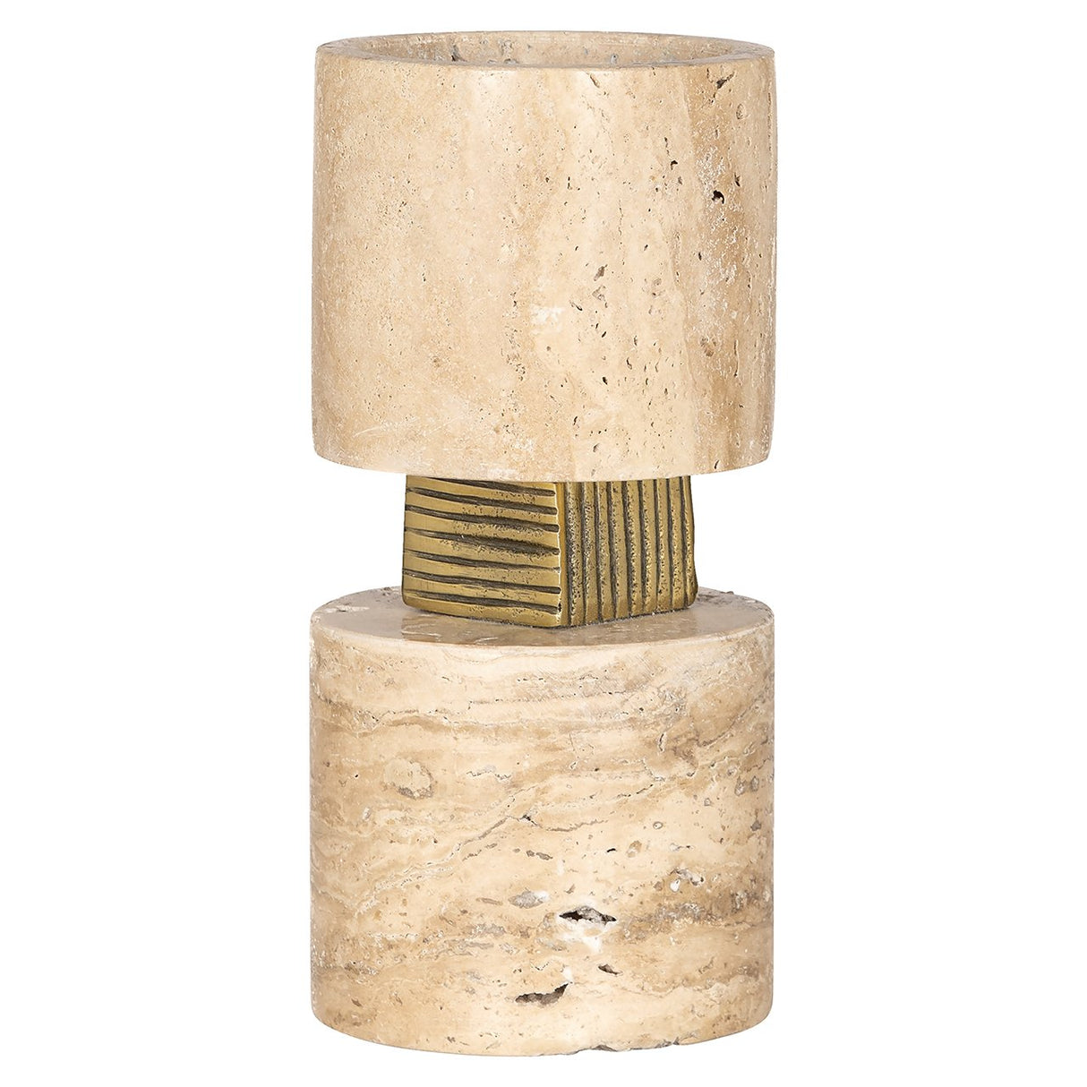 Kandelaar Boaz klein (Beige) van Richmond Interiors – Luxe comfort op maat van PureWonen. Vraag naar de beste prijs.
