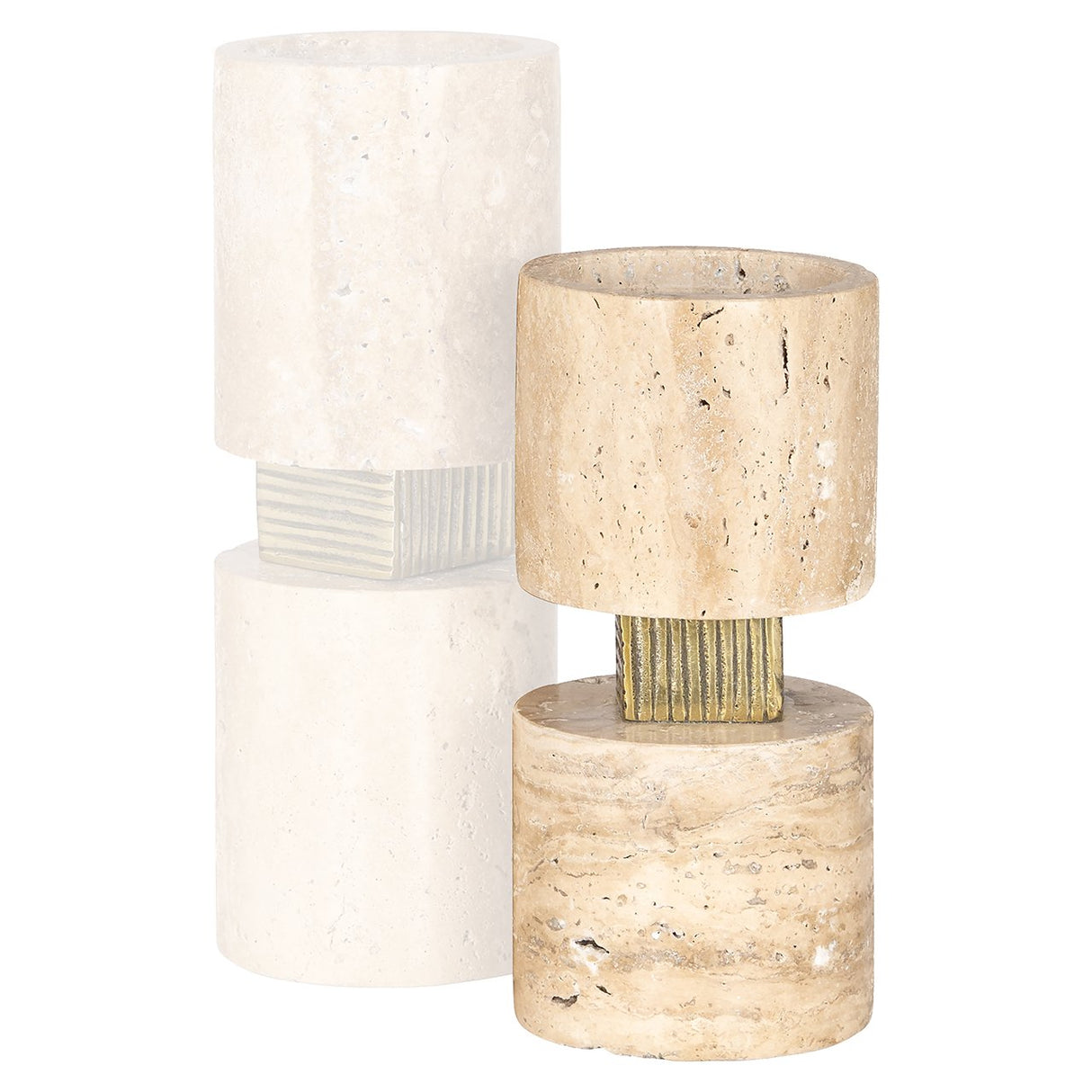 Kandelaar Boaz klein (Beige) van Richmond Interiors – Luxe comfort op maat van PureWonen. Vraag naar de beste prijs.