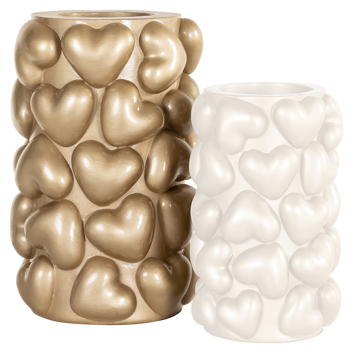 Kandelaar Anne harten groot (Gold) van Richmond Interiors – Luxe comfort op maat van PureWonen. Vraag naar de beste prijs.