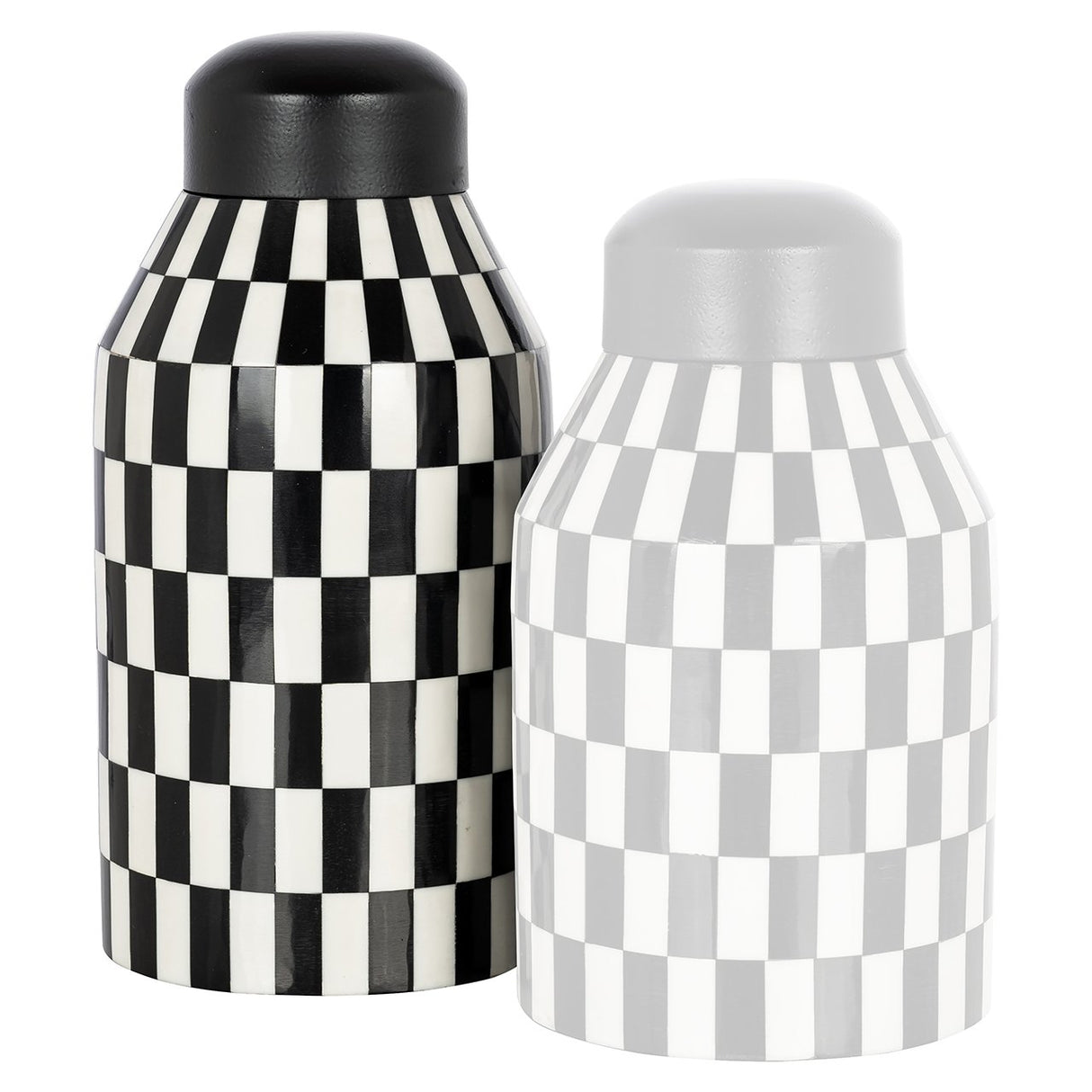 Pot Malou groot (Black/white) van Richmond Interiors – Luxe comfort op maat van PureWonen. Vraag naar de beste prijs.