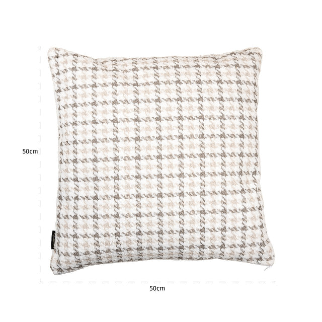 Kussen Juno natural 50x50 (Peacock 01 nature) van Richmond Interiors – Luxe comfort op maat van PureWonen. Vraag naar de beste prijs.