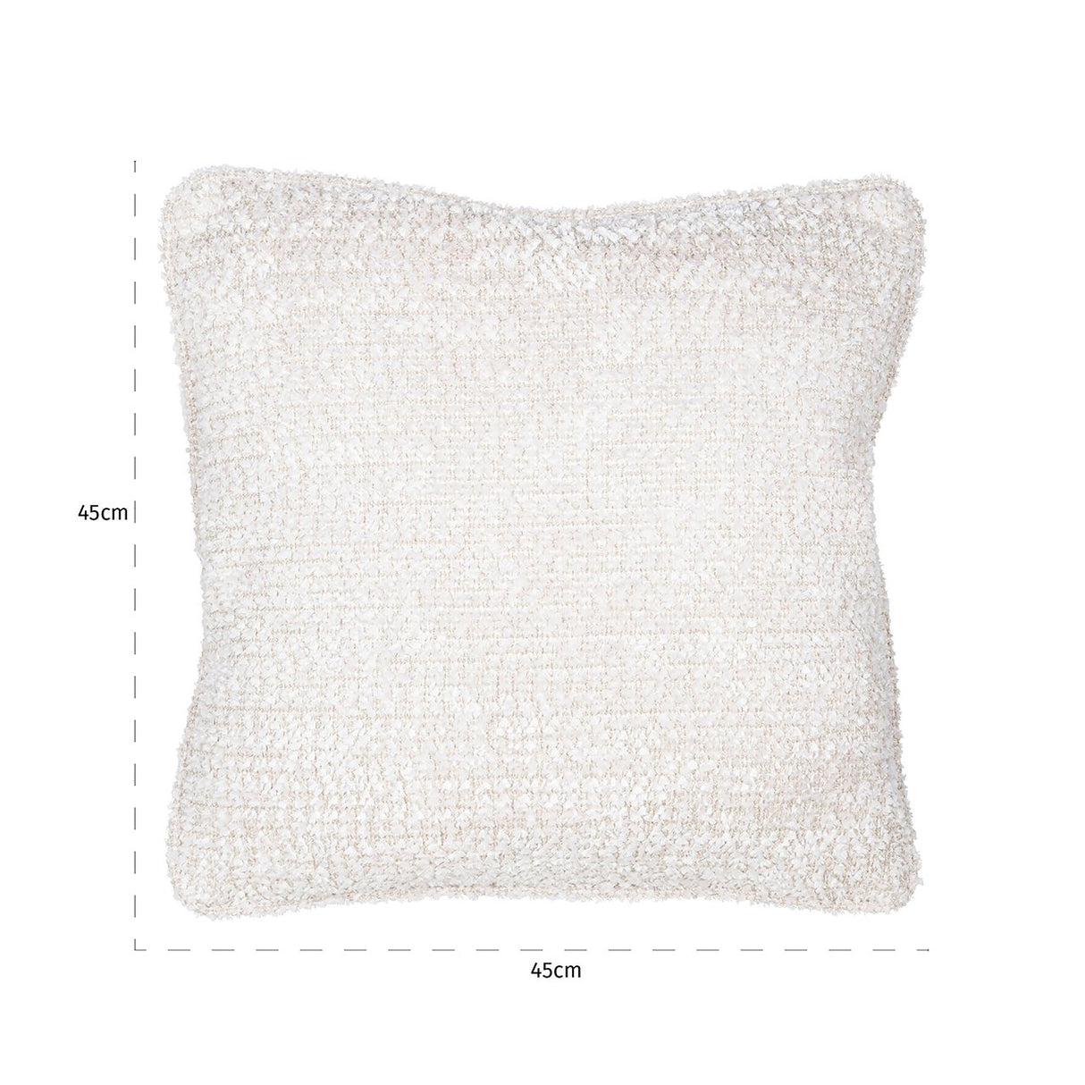 Kussen Lina 45x45 lovely cream (Be Lovely 11 Cream) van Richmond Interiors – Luxe comfort op maat van PureWonen. Vraag naar de beste prijs.