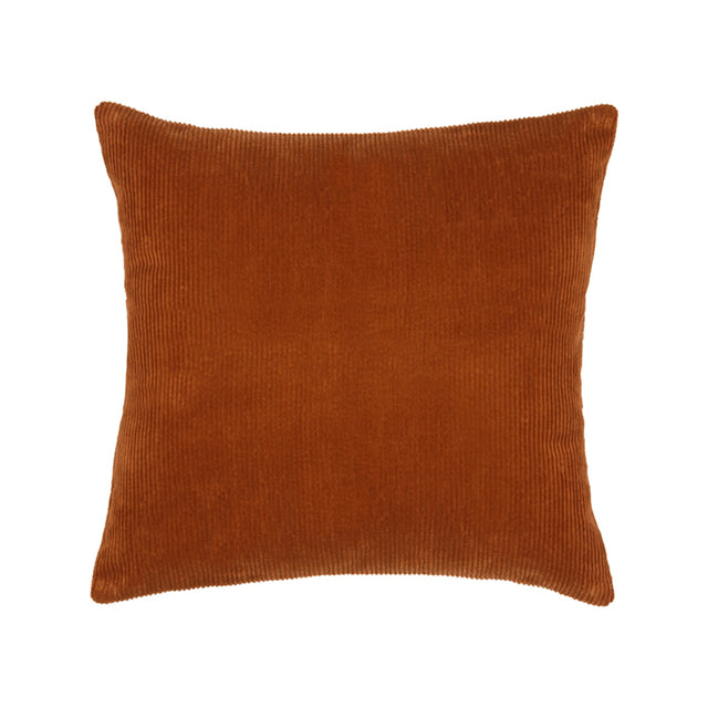 LABEL51 Sierkussen Rib - Rust - Katoen van LABEL51 – Luxe comfort op maat van PureWonen. Vraag naar de beste prijs.