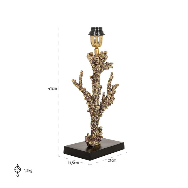 Tafellamp Jenthe (Brushed Gold) van Richmond Interiors – Luxe comfort op maat van PureWonen. Vraag naar de beste prijs.