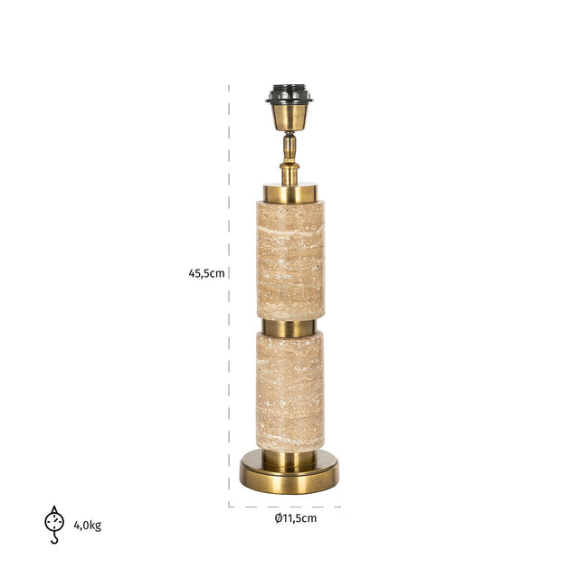 Tafellamp Lis (Gold) van Richmond Interiors – Luxe comfort op maat van PureWonen. Vraag naar de beste prijs.