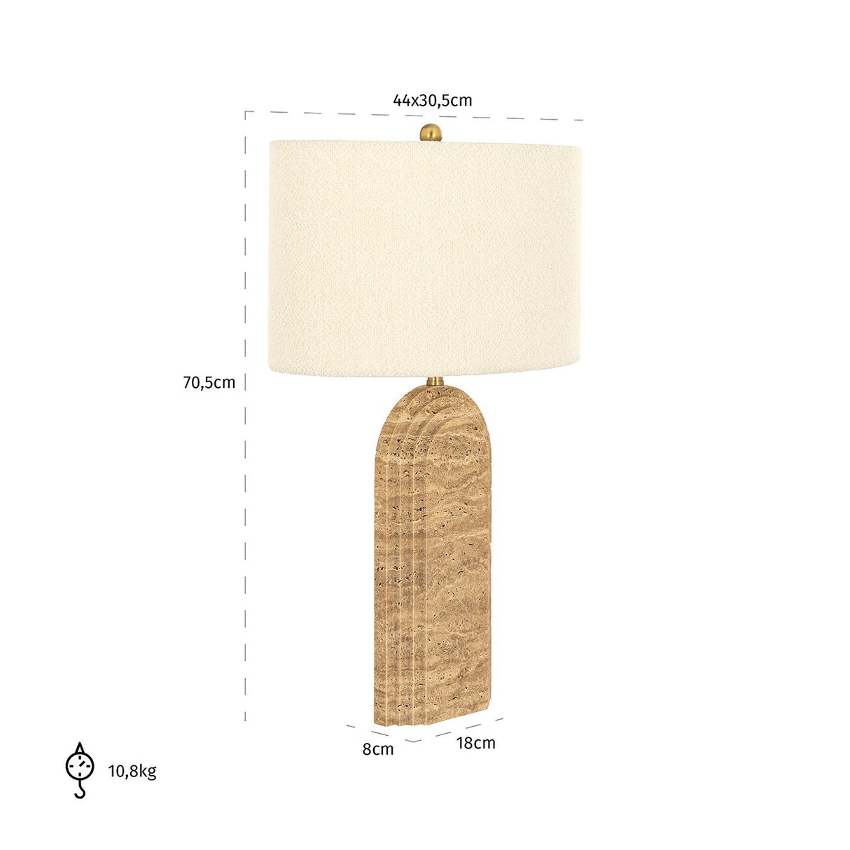 Tafellamp Nila van Richmond Interiors – Luxe comfort op maat van PureWonen. Vraag naar de beste prijs.