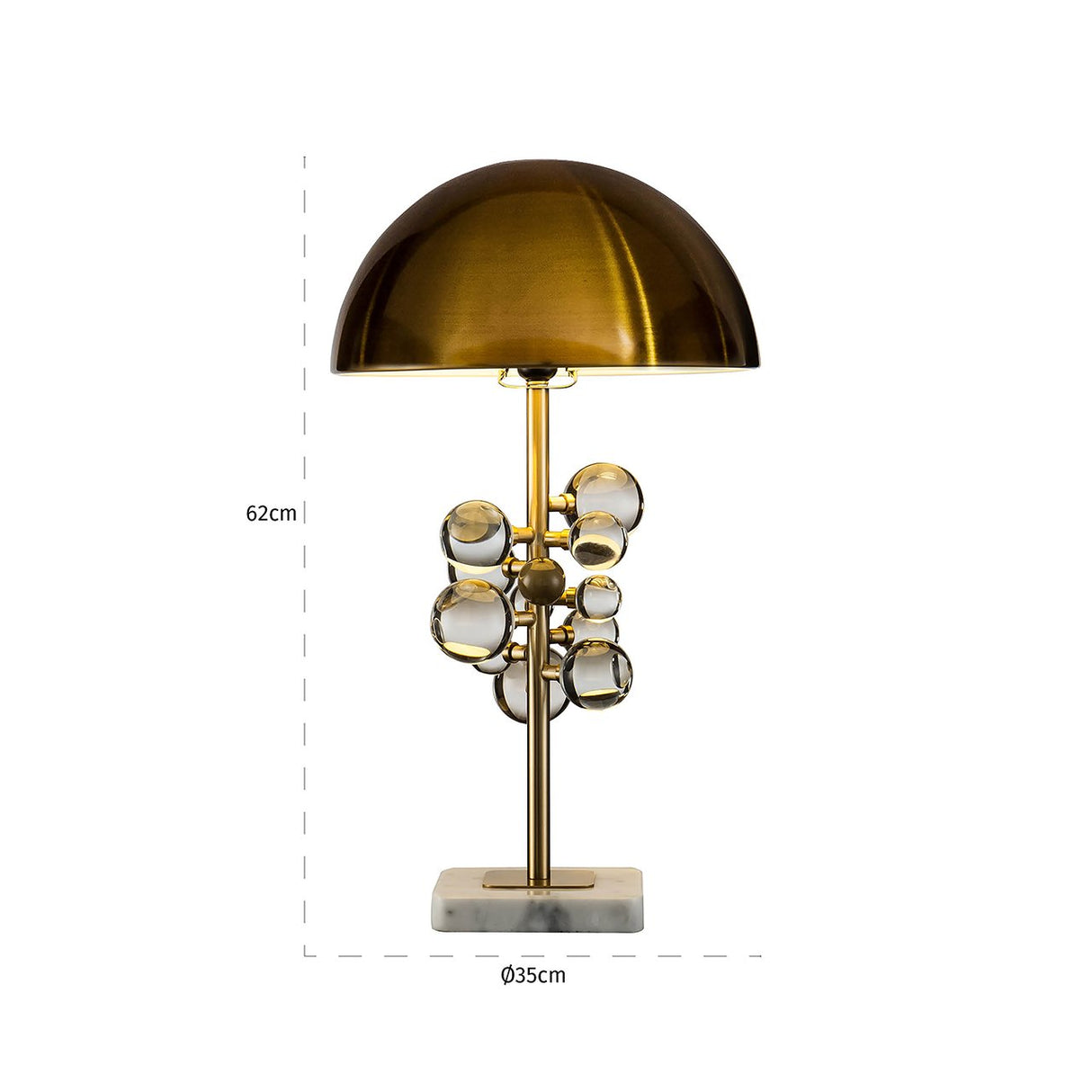 Tafellamp Bela (Bronze) van Richmond Interiors – Luxe comfort op maat van PureWonen. Vraag naar de beste prijs.
