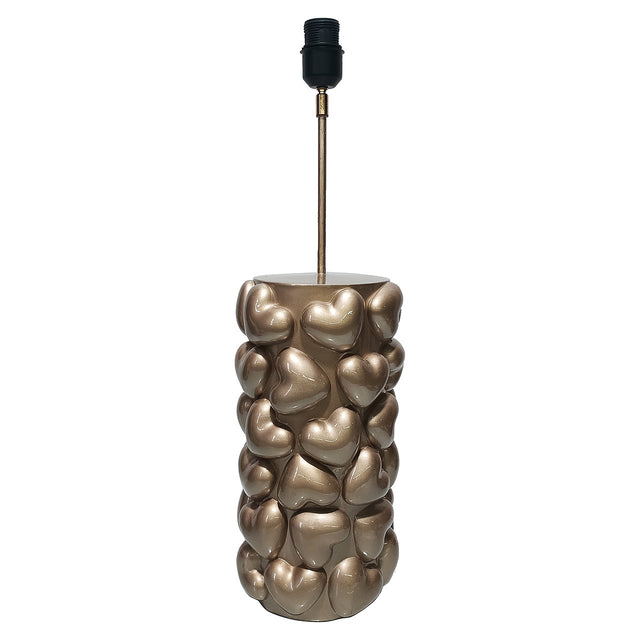 Tafellamp Nancy hearts (Gold) van Richmond Interiors – Luxe comfort op maat van PureWonen. Vraag naar de beste prijs.