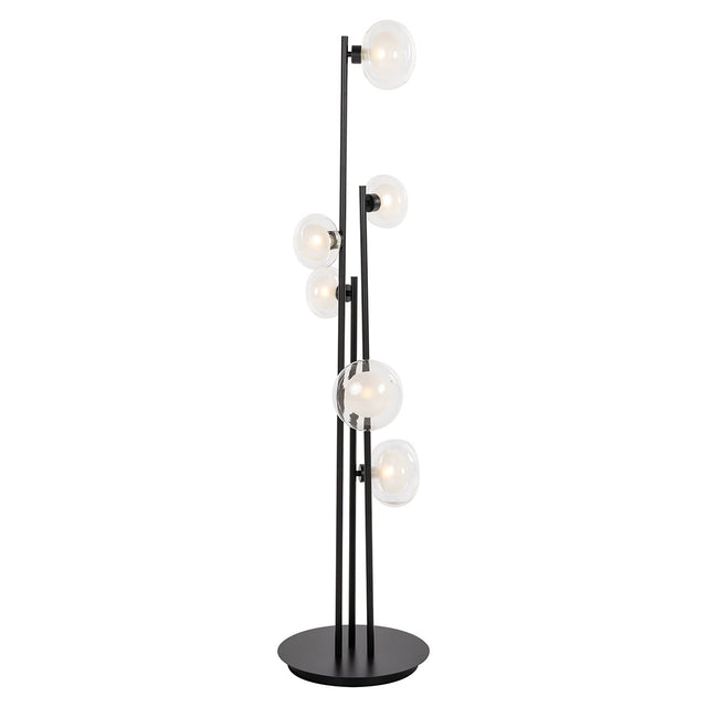 Vloerlamp Luva zwart (Black) van Richmond Interiors – Luxe comfort op maat van PureWonen. Vraag naar de beste prijs.