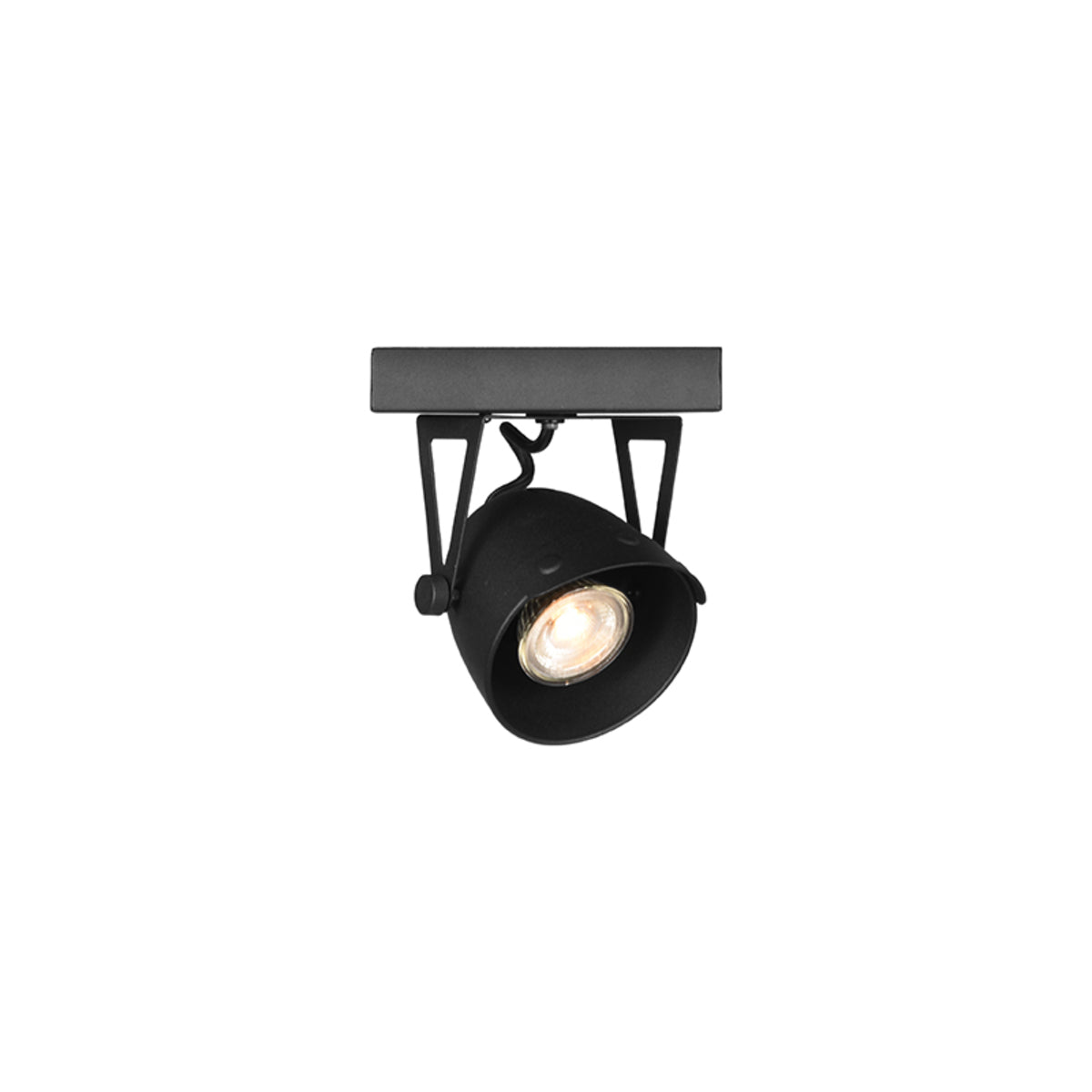LABEL51 Spot Cap led - Zwart - Metaal - 1-Lichts van LABEL51 – Luxe comfort op maat van PureWonen. Vraag naar de beste prijs.