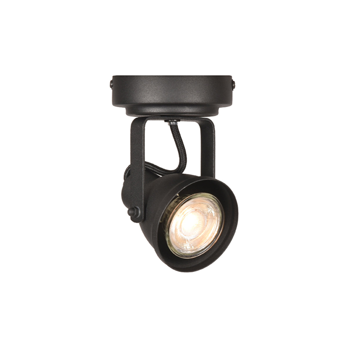 LABEL51 Spot Max led - Zwart - Metaal - 1-Lichts van LABEL51 – Luxe comfort op maat van PureWonen. Vraag naar de beste prijs.
