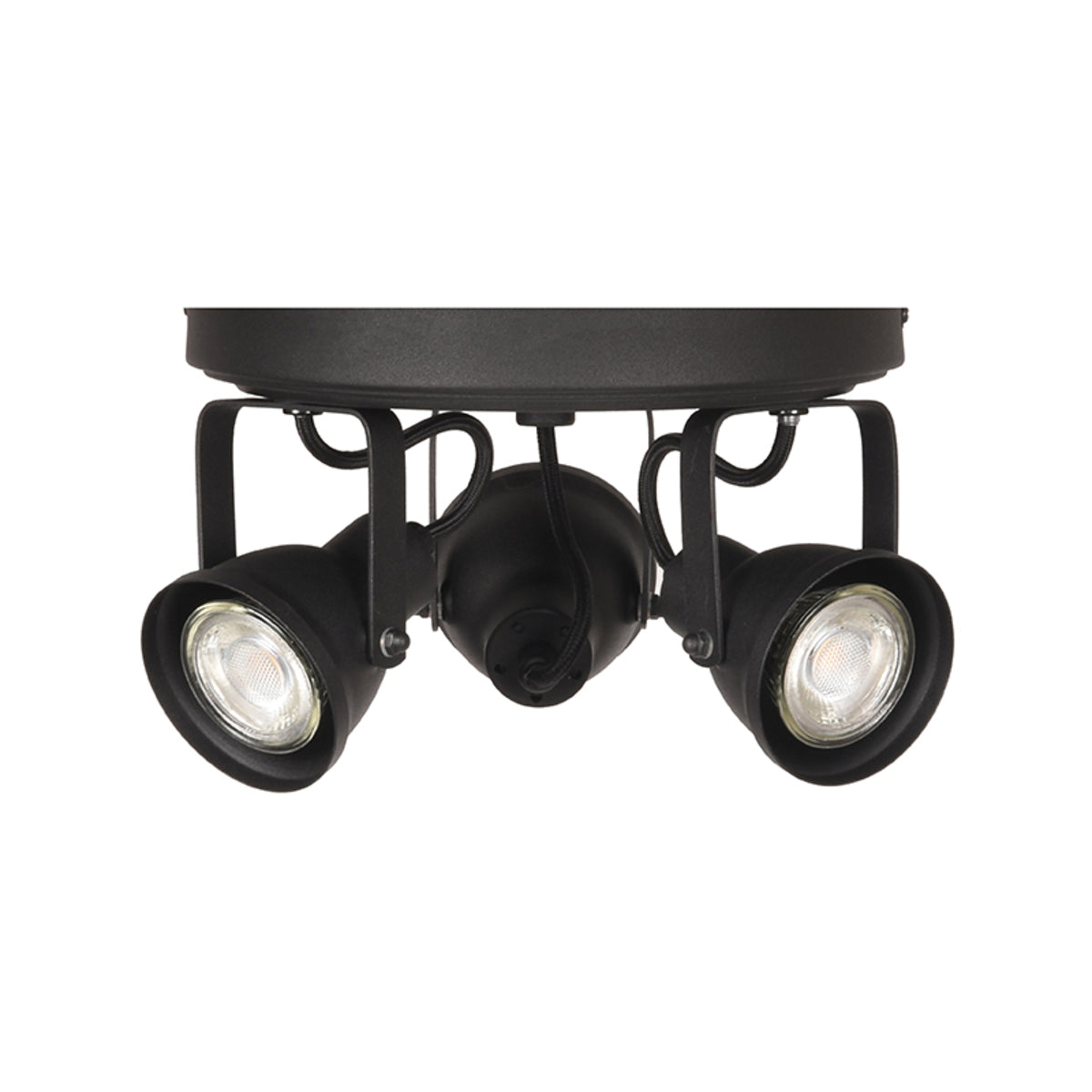 LABEL51 Spot Max led - Zwart - Metaal - 3 Lichts van LABEL51 – Luxe comfort op maat van PureWonen. Vraag naar de beste prijs.