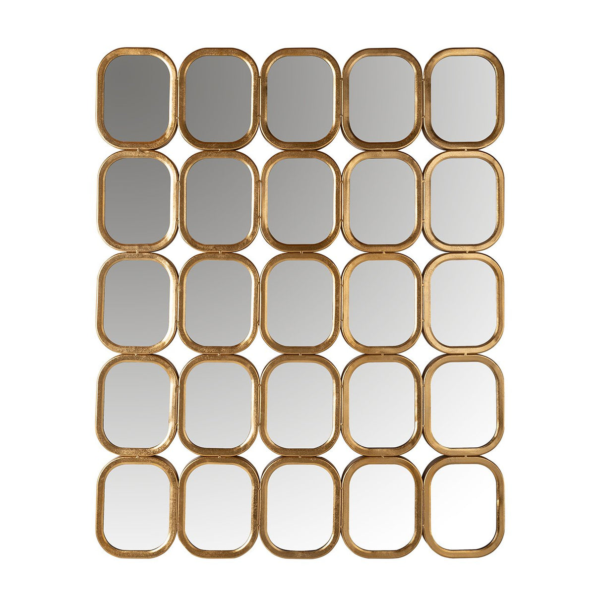 Spiegel Marila met 25 spiegels (Gold) van Richmond Interiors - laagste prijs offerte van PureWonen