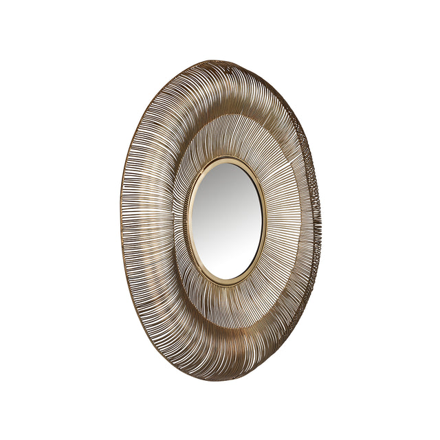 Spiegel Aliza 75Ø (Brushed Gold) van Richmond Interiors - laagste prijs offerte van PureWonen