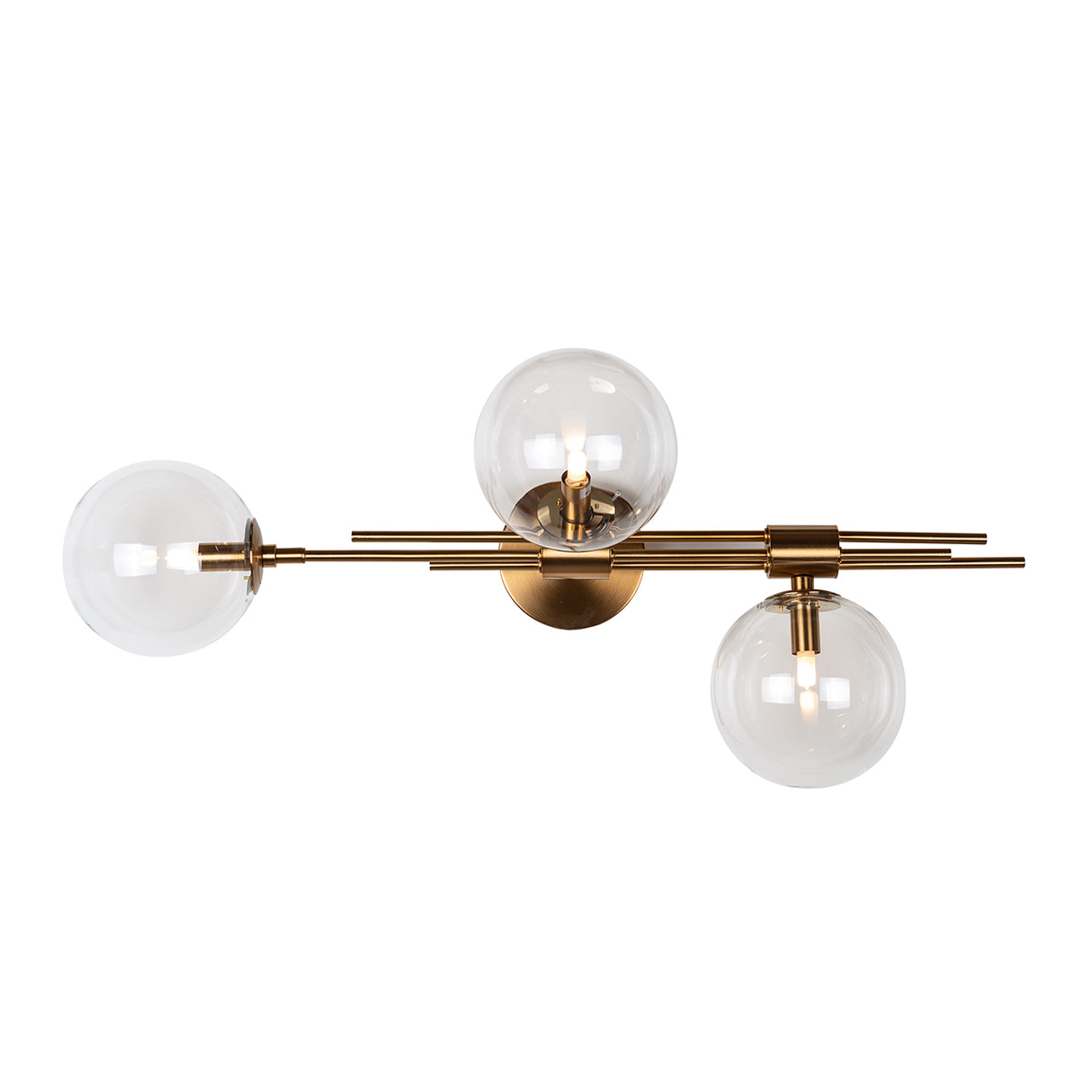 Wandlamp Davine (Brushed Gold) van Richmond Interiors – Luxe comfort op maat van PureWonen. Vraag naar de beste prijs.
